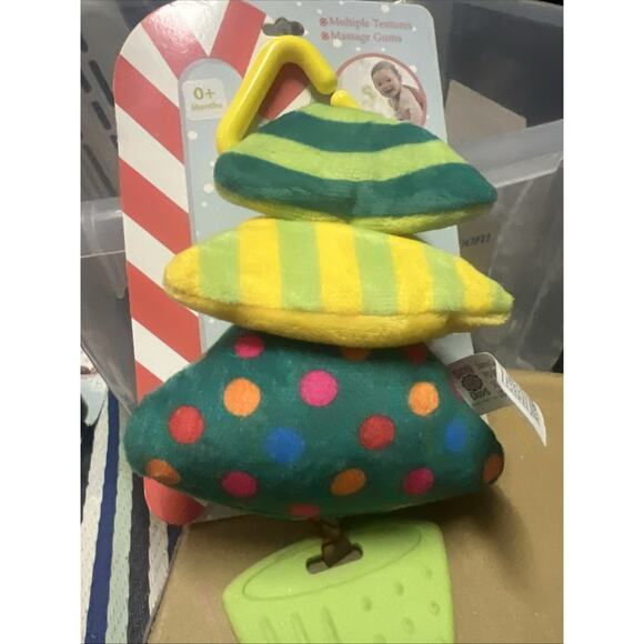 Sunny Days Christmas Tree Chimes Multi Textures Massage Gums - Picture 3 of 4